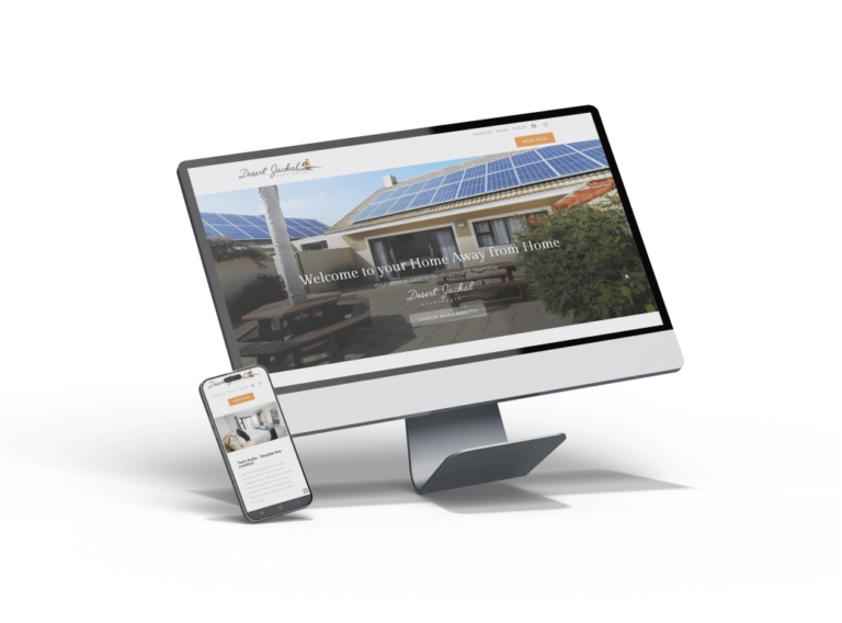 Mock-up of jesertjackal.com